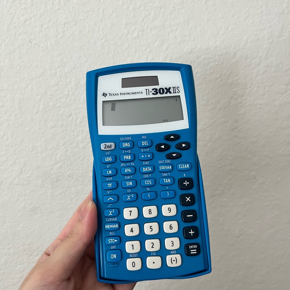 Texas Instruments TI-30X IIS Blue Calculator